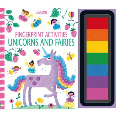 Usborne Publishing Ltd Fingerprint Activities Unicorns and Fairies (bok, spiral, eng)