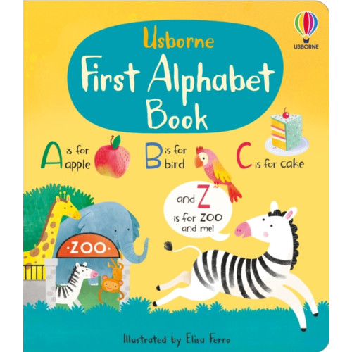 Usborne Publishing Ltd First Alphabet Book (bok, board book, eng)