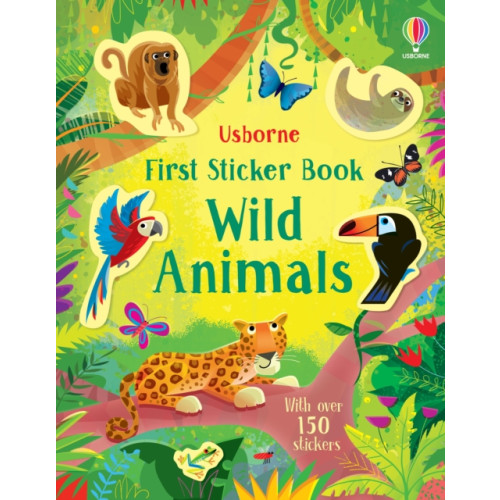 Usborne Publishing Ltd First Sticker Book Wild Animals (häftad, eng)