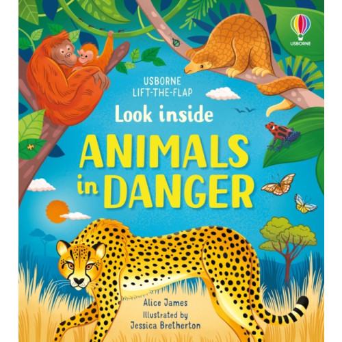 Usborne Publishing Ltd Look inside Animals in Danger (bok, board book, eng)