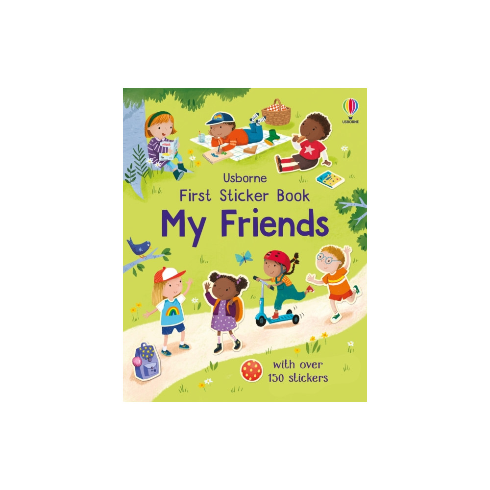 Produktbild för First Sticker Book My Friends (häftad, eng)
