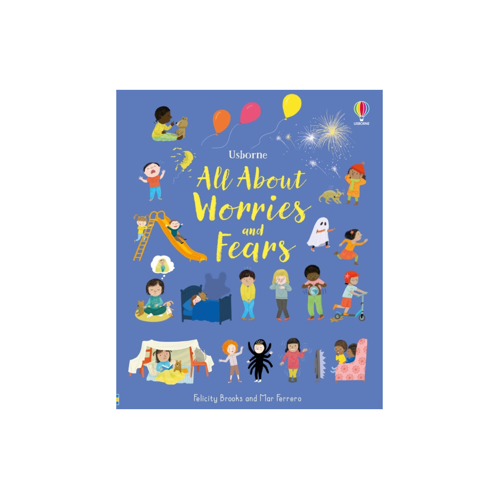 Produktbild för All About Worries and Fears (inbunden, eng)