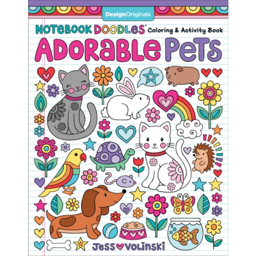 Design Originals Notebook Doodles Adorable Pets (häftad, eng)