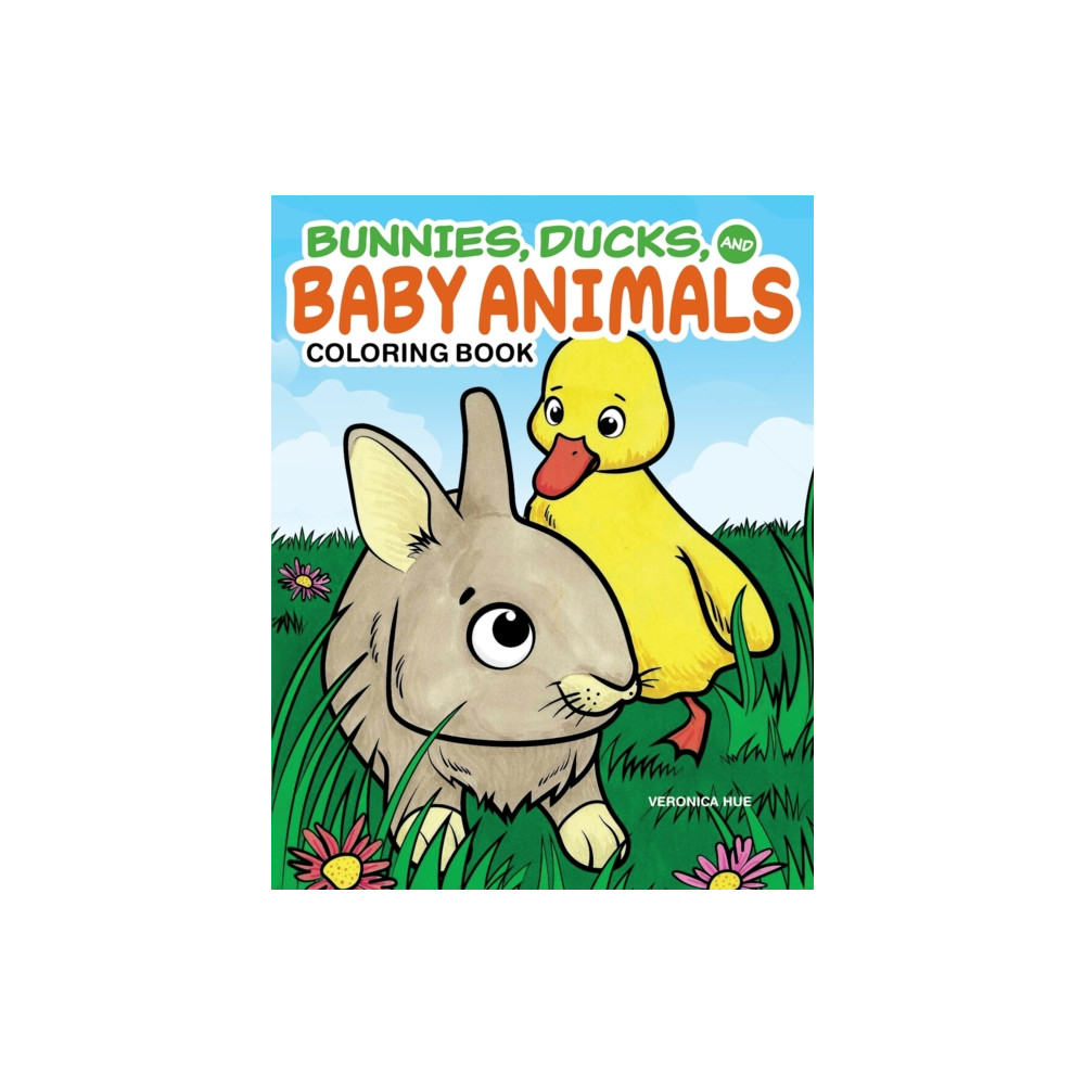 Produktbild för Bunnies, Ducks and Baby Animals Coloring Book (häftad, eng)