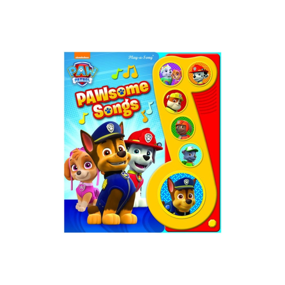 Produktbild för Nickelodeon PAW Patrol: PAWsome Songs Sound Book (bok, board book, eng)