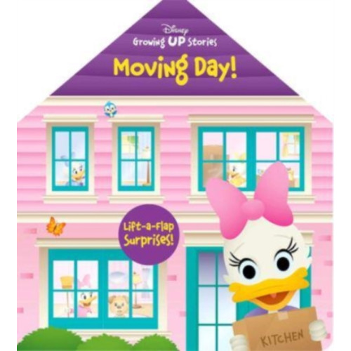 Phoenix International Publications, Incorporated Disney Growing Up Stories: Moving Day! Lift-a-Flap (bok, board book, eng)