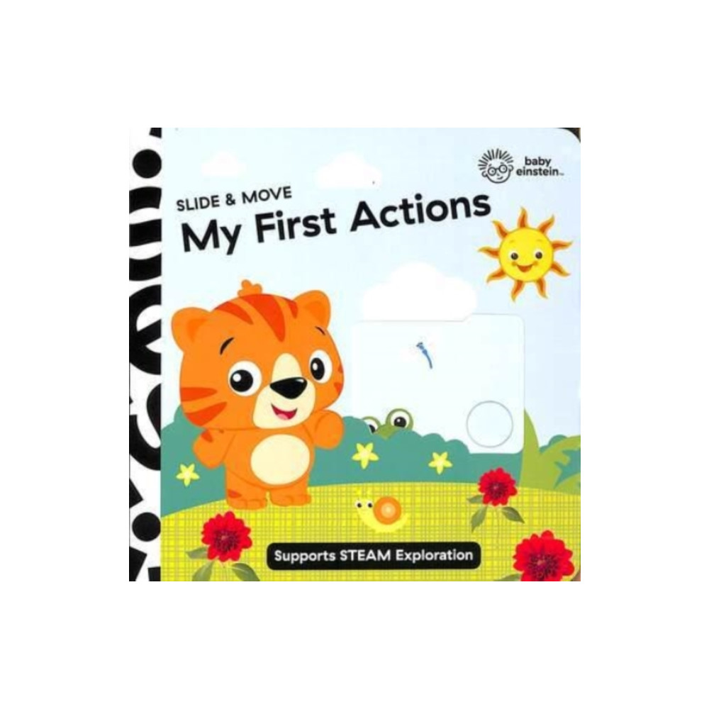 Produktbild för Baby Einstein Slide & Move My First Actions Novelty Board Book (inbunden, eng)