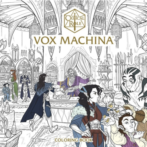 Dark Horse Comics,U.S. Critical Role: Vox Machina Coloring Book (häftad, eng)