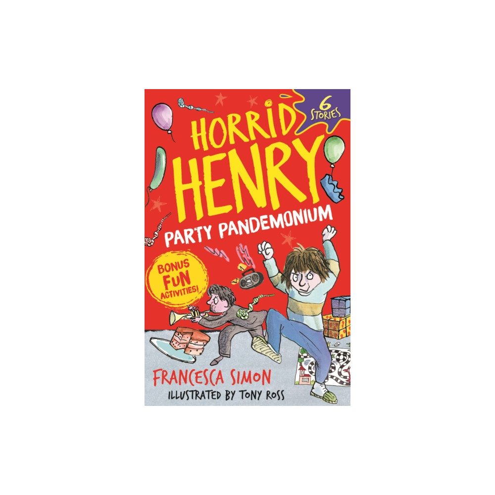 Produktbild för Horrid Henry: Party Pandemonium (häftad, eng)