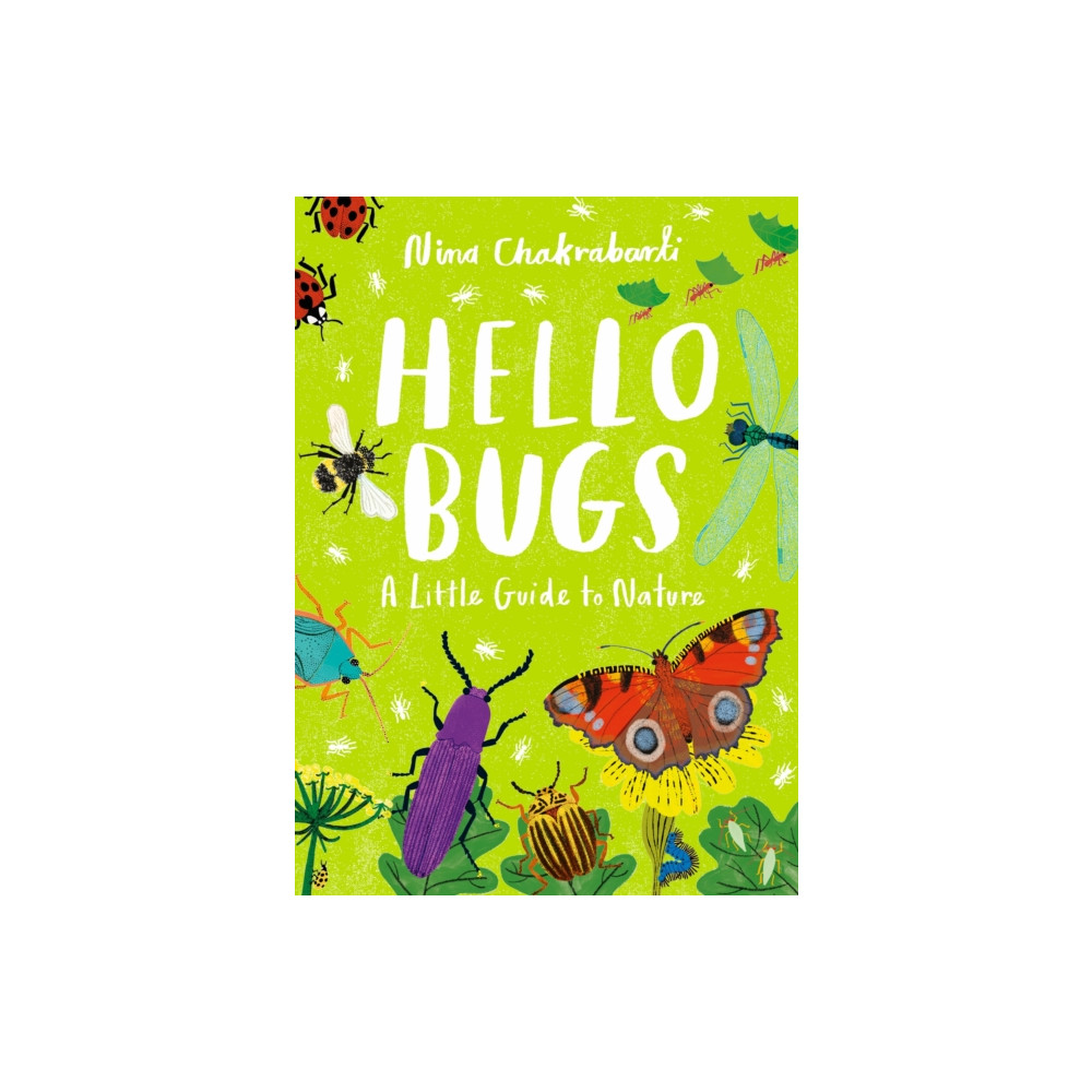 Produktbild för Little Guides to Nature: Hello Bugs (inbunden, eng)
