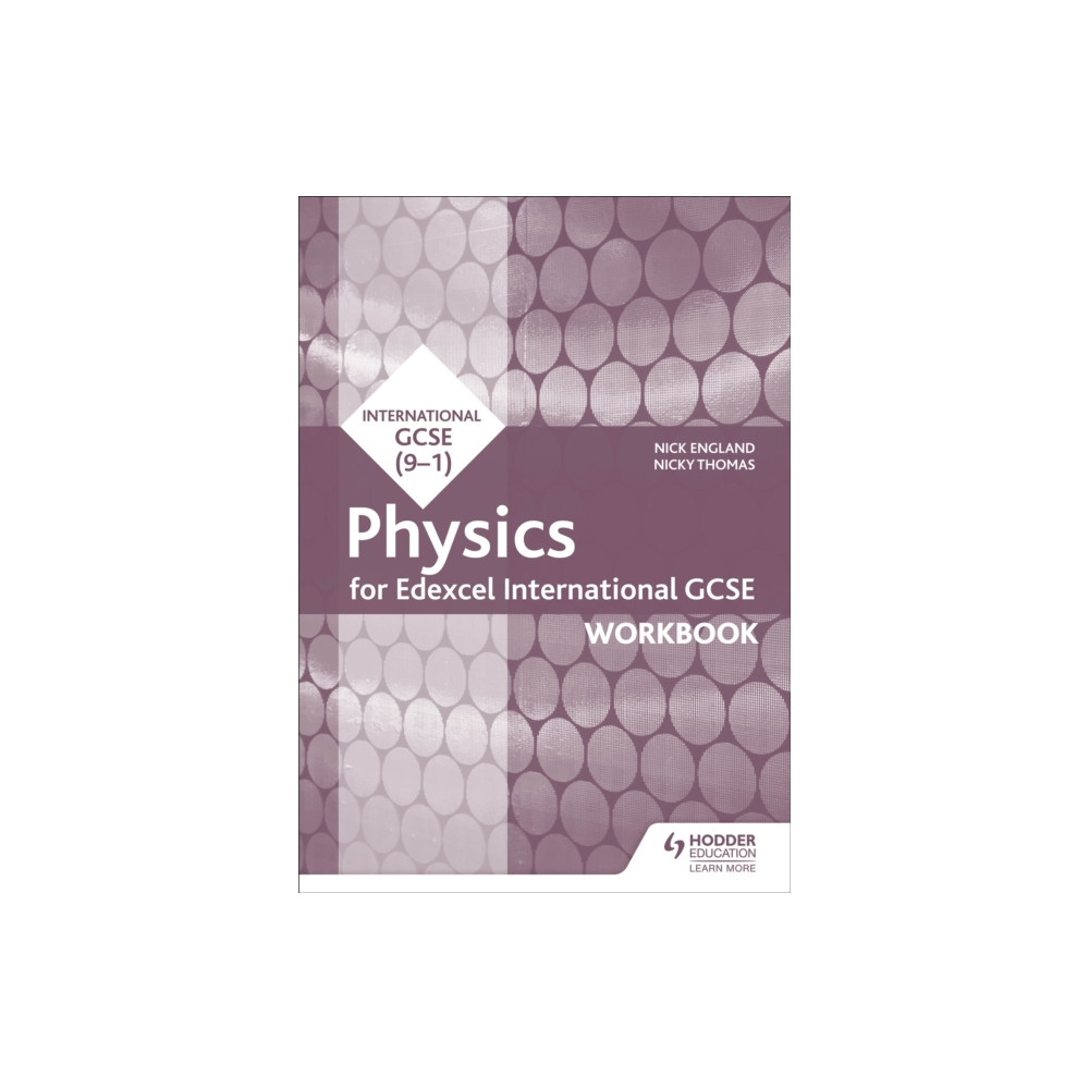 Produktbild för Edexcel International GCSE Physics Workbook (häftad, eng)