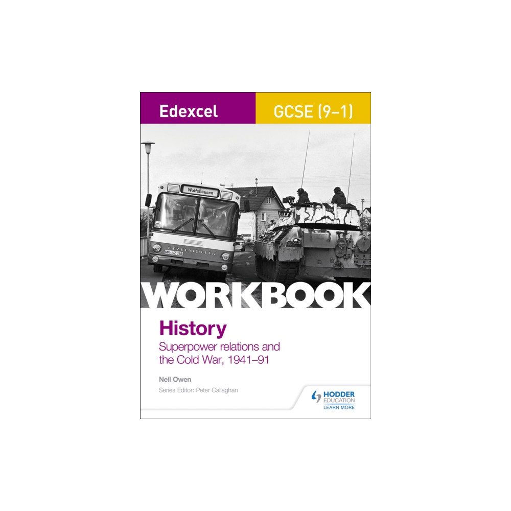 Produktbild för Edexcel GCSE (9-1) History Workbook: Superpower relations and the Cold War, 1941-91 (häftad, eng)