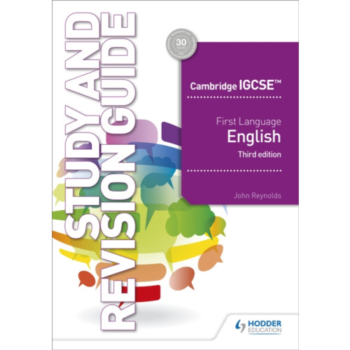 Hodder Education Cambridge IGCSE First Language English Study and Revision Guide 3rd edition (häftad, eng)