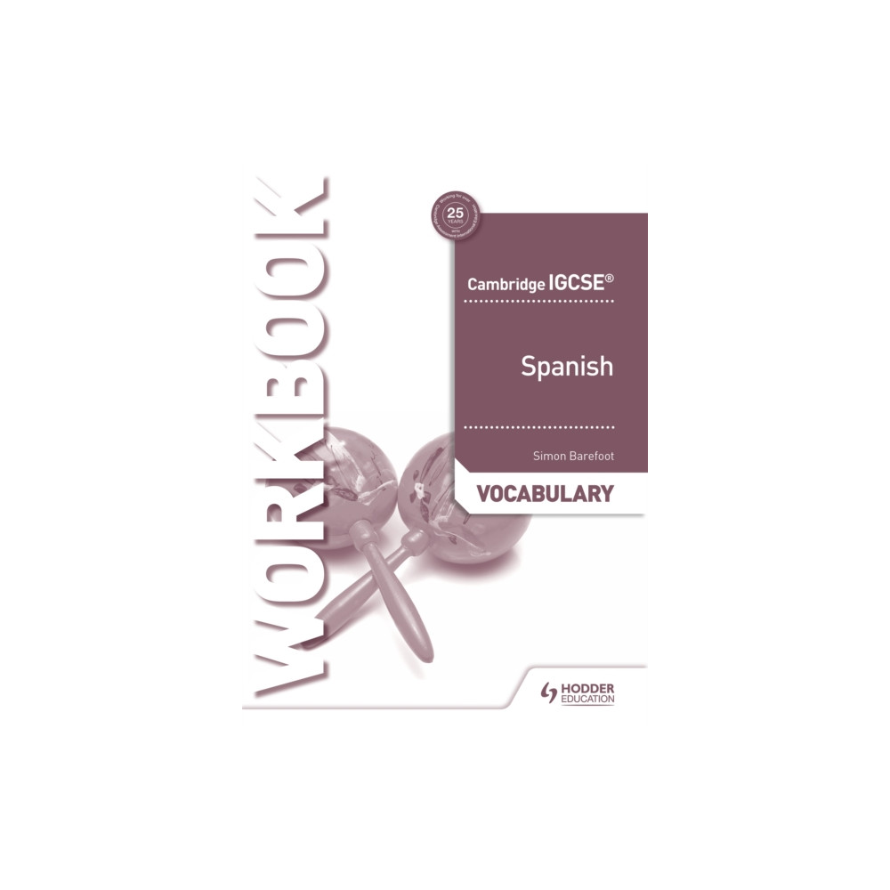 Produktbild för Cambridge IGCSE™ Spanish Vocabulary Workbook (häftad, eng)