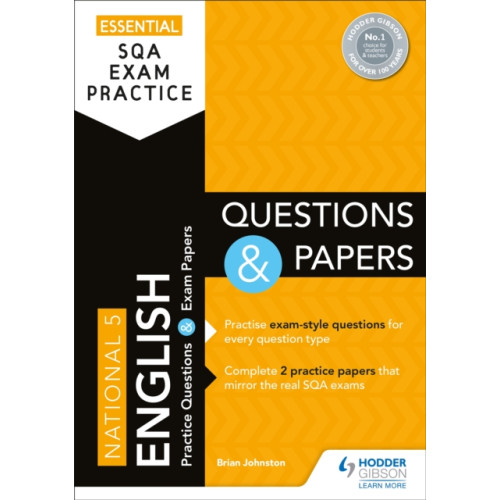Hodder Education Essential SQA Exam Practice: National 5 English Questions and Papers (häftad)