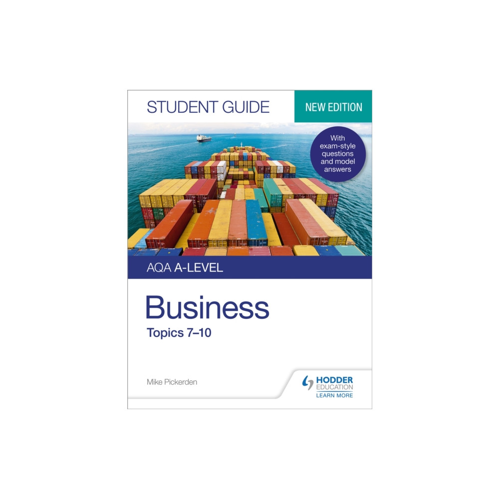 Produktbild för AQA A-level Business Student Guide 2: Topics 7–10 (häftad, eng)