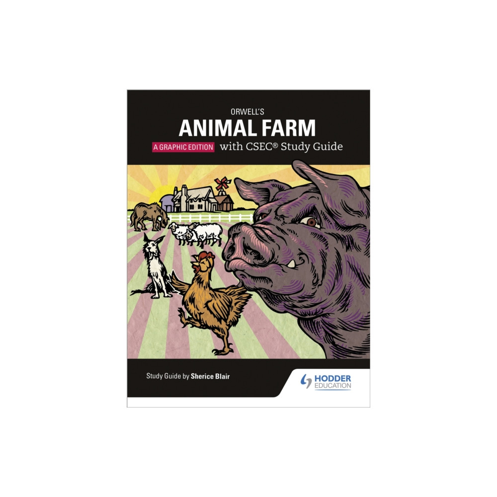Produktbild för Orwell's Animal Farm: The Graphic Edition with CSEC Study Guide (häftad, eng)