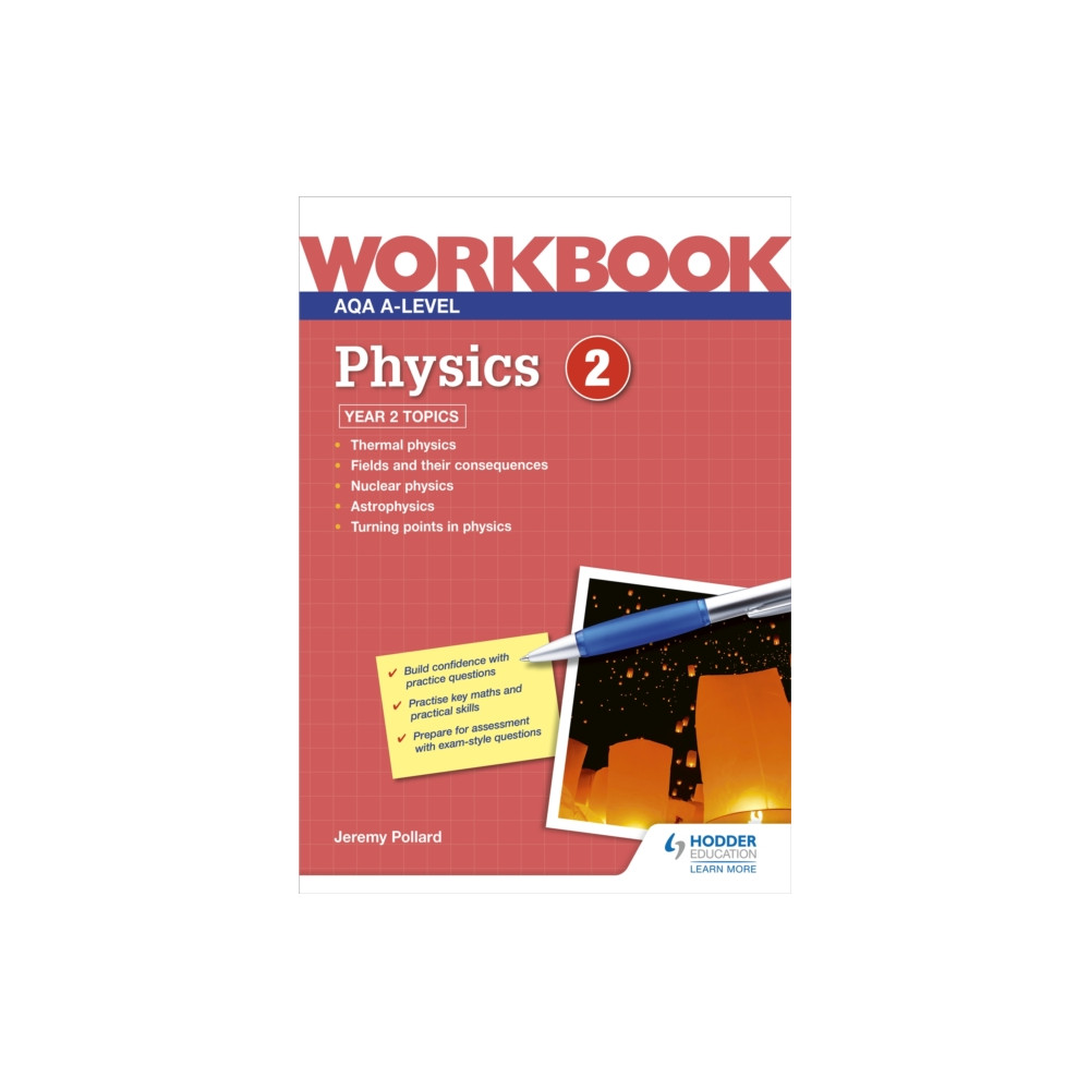 Produktbild för AQA A-level Physics Workbook 2 (häftad, eng)