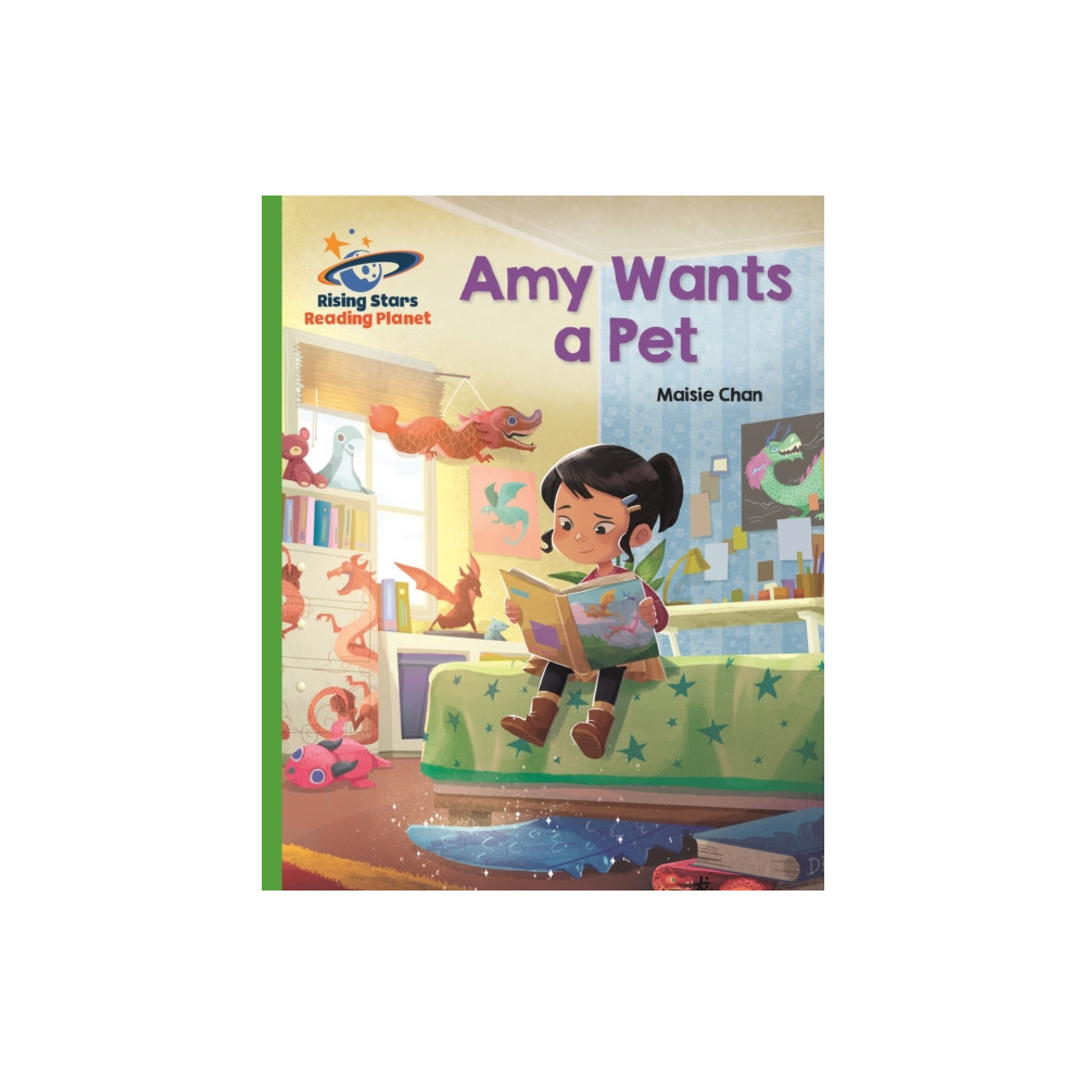 Produktbild för Reading Planet - Amy Wants a Pet - Green: Galaxy (häftad, eng)