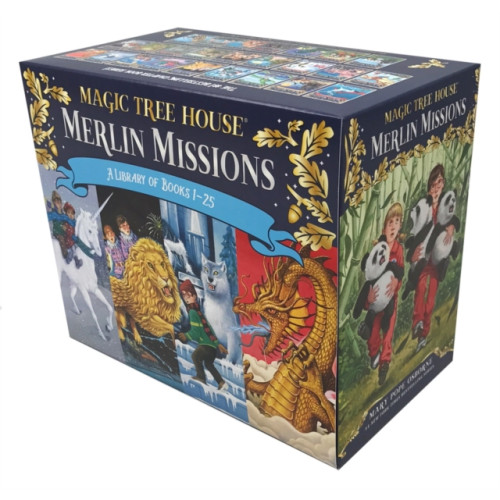 Random House USA Inc Magic Tree House Merlin Missions Books 1-25 Boxed Set (häftad, eng)