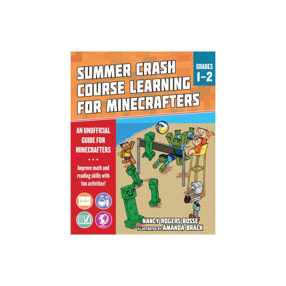 Produktbild för Summer Learning Crash Course for Minecrafters: Grades 1-2 (häftad, eng)