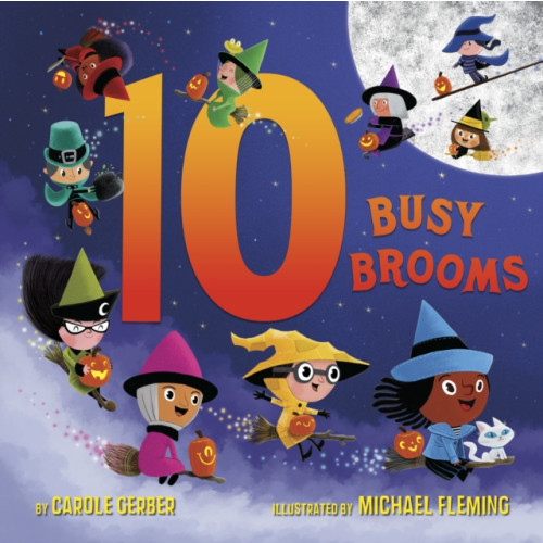 Random House USA Inc 10 Busy Brooms (bok, board book, eng)