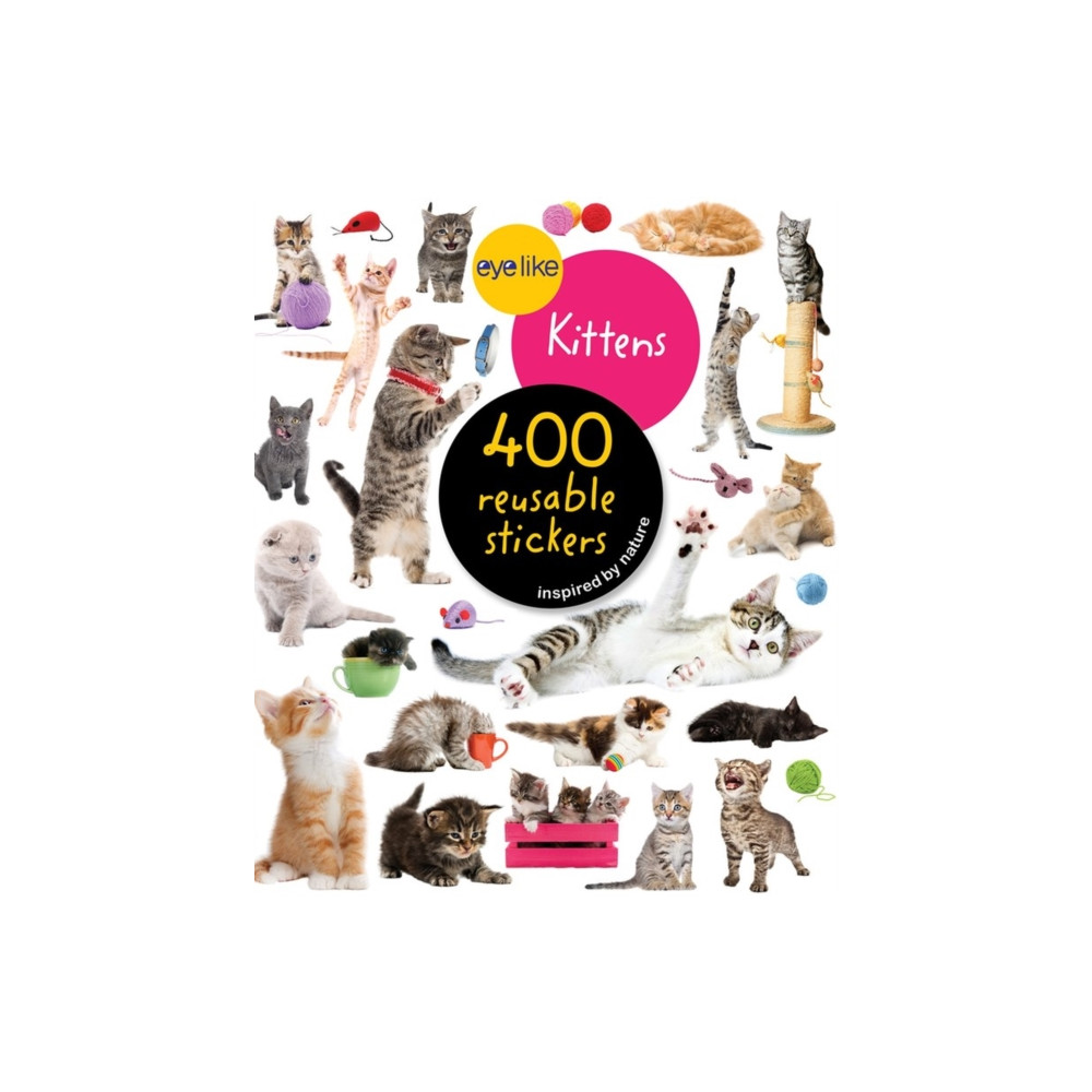 Produktbild för Eyelike Stickers: Kittens (häftad, eng)