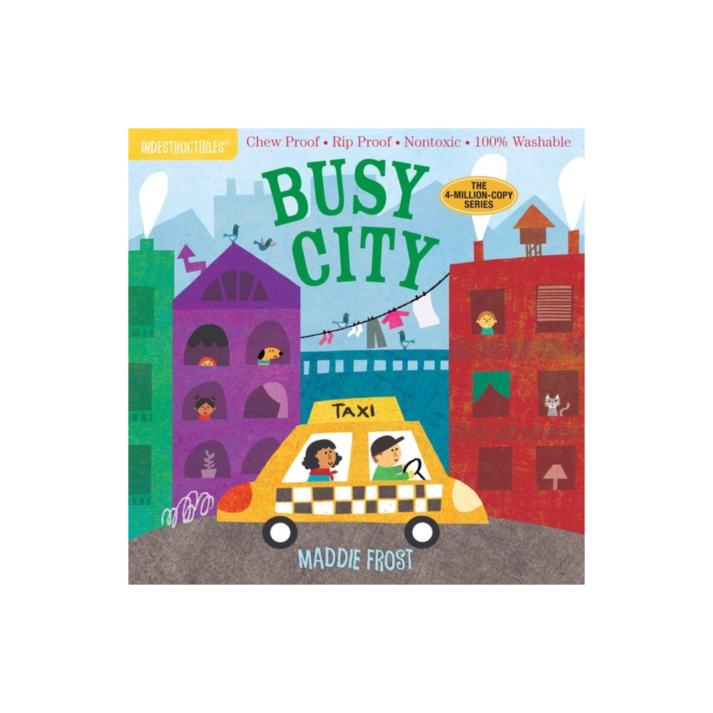Produktbild för Indestructibles: Busy City (häftad, eng)