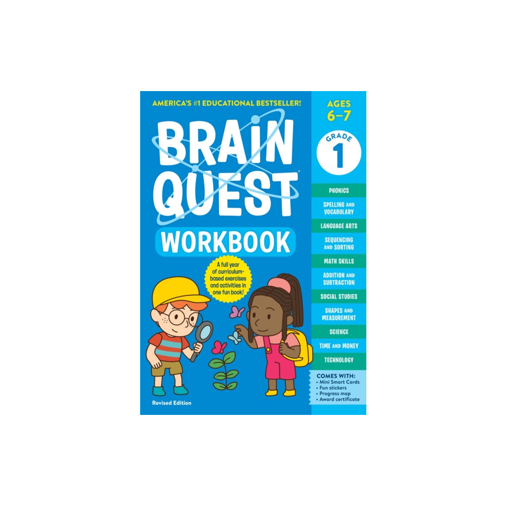 Produktbild för Brain Quest Workbook: 1st Grade (Revised Edition) (häftad, eng)
