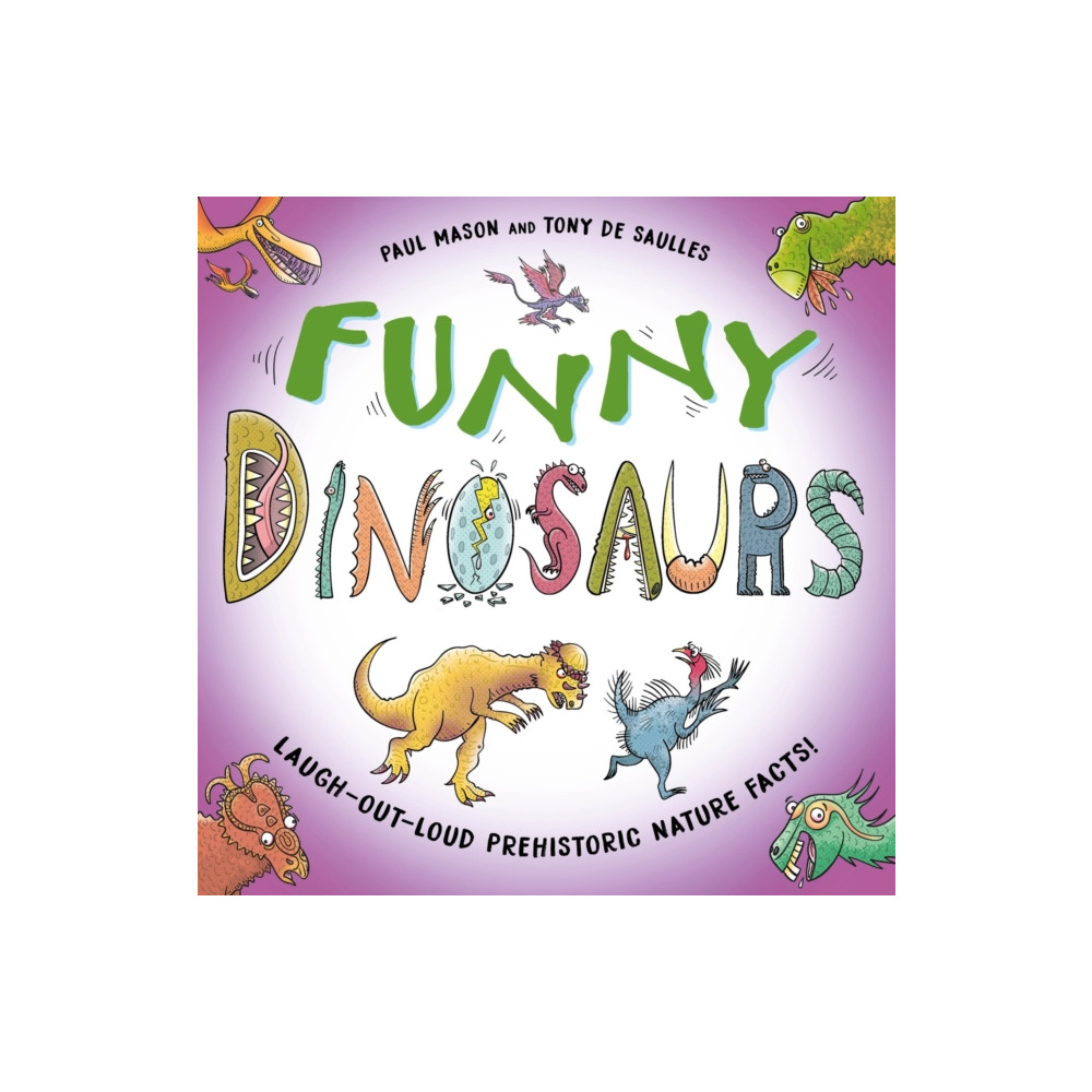 Produktbild för Funny Dinosaurs (inbunden, eng)
