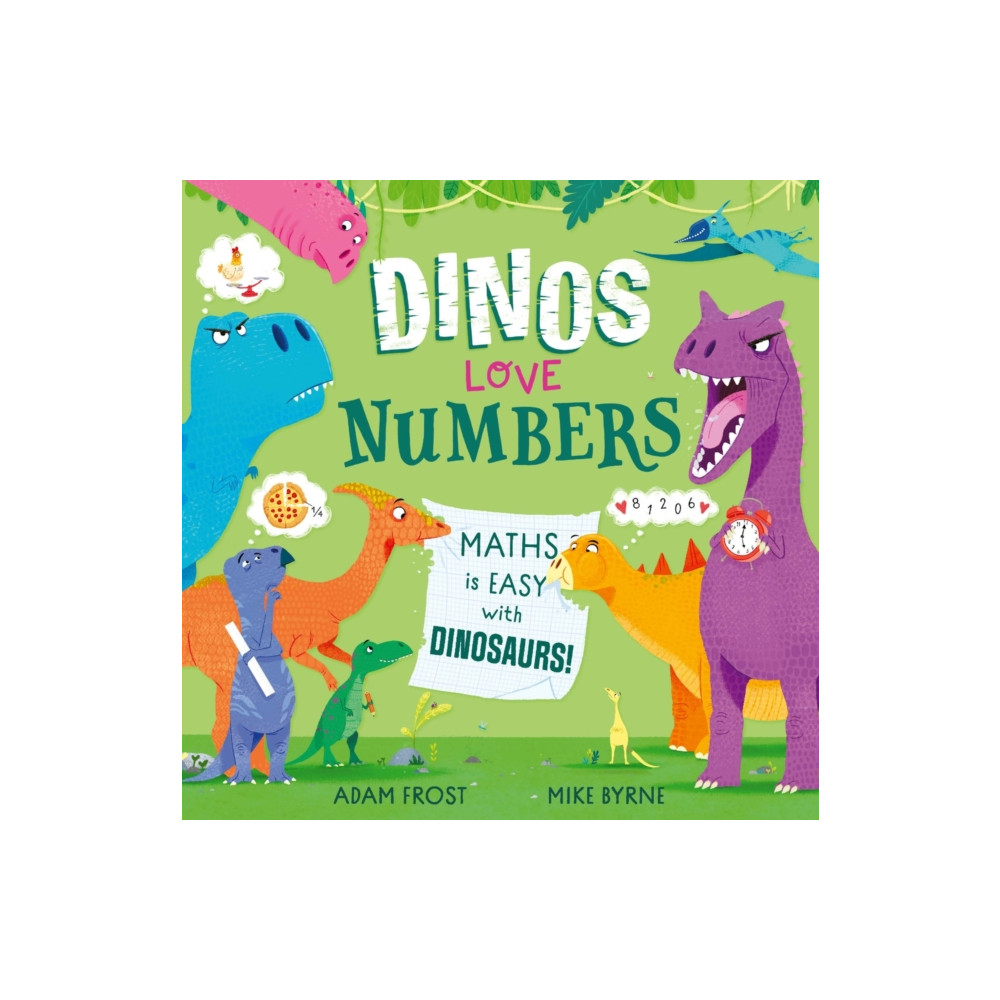 Produktbild för Dinos Love Numbers (häftad, eng)