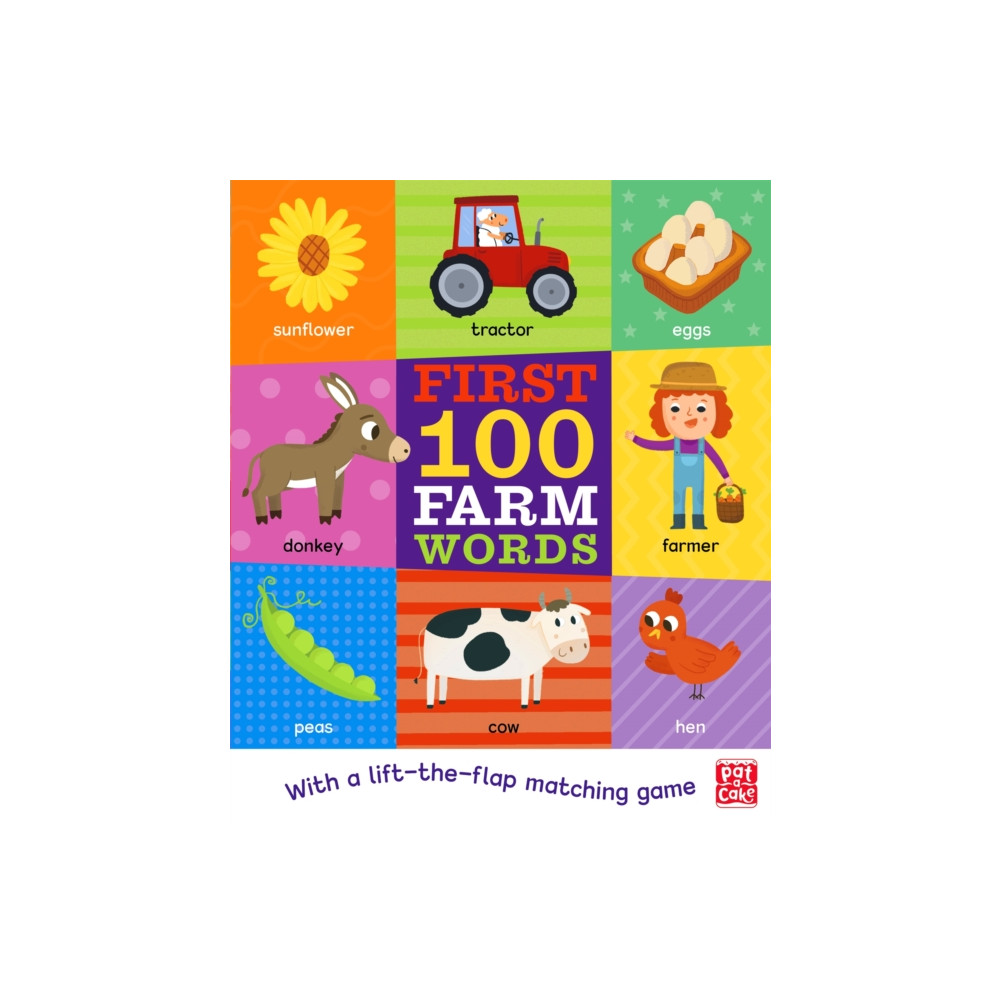 Produktbild för First 100 Farm Words (bok, board book, eng)