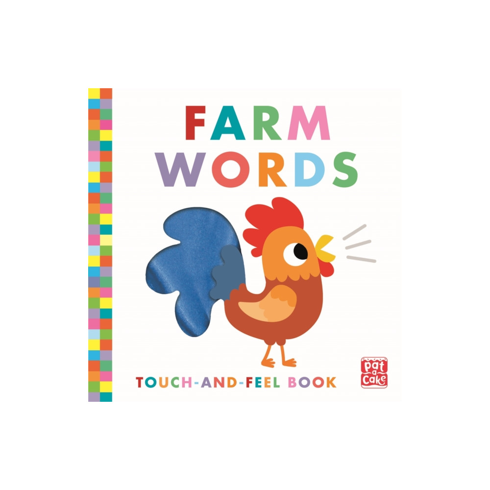 Produktbild för Touch-and-Feel: Farm Words (bok, board book, eng)