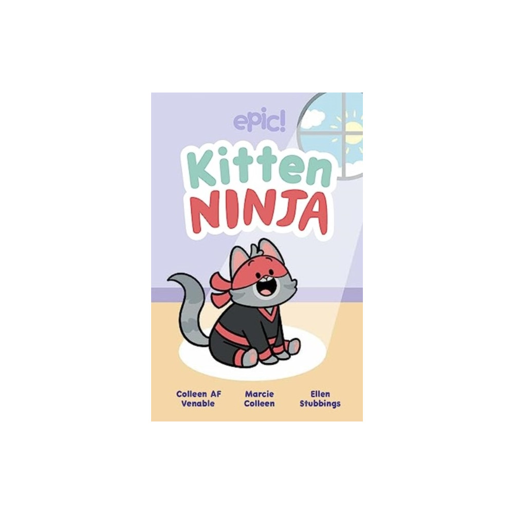 Produktbild för Kitten Ninja (inbunden, eng)