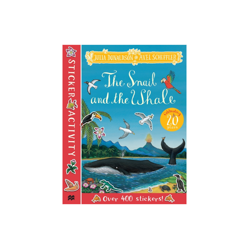 Produktbild för The Snail and the Whale Sticker Book (häftad, eng)