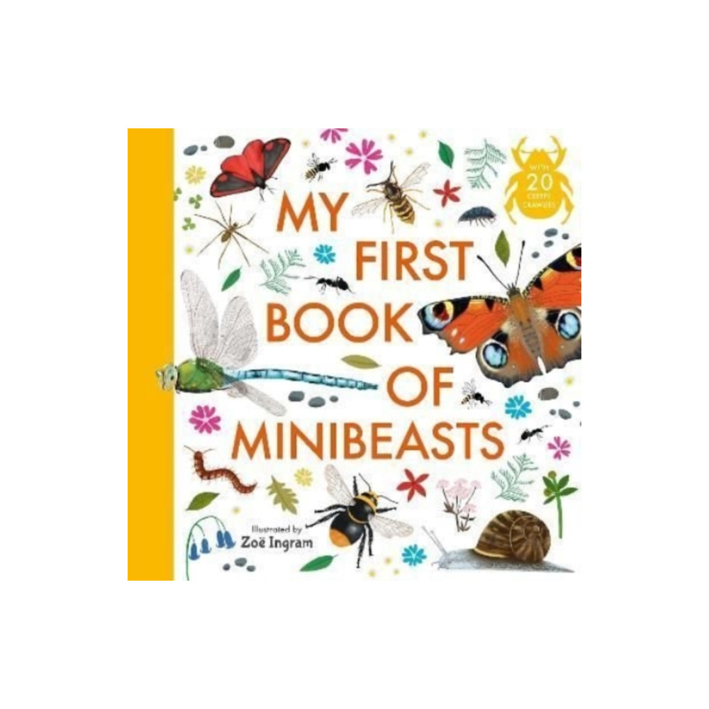 Produktbild för My First Book of Minibeasts (inbunden, eng)