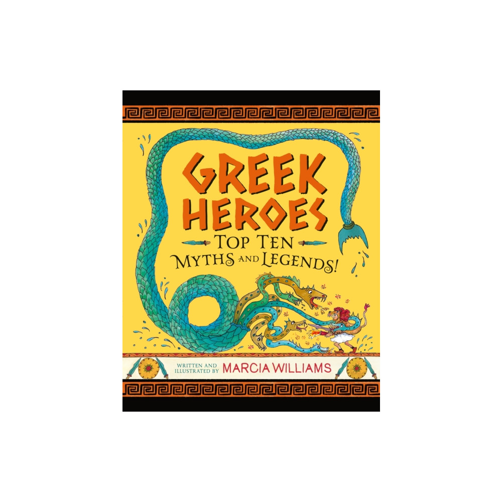 Produktbild för Greek Heroes: Top Ten Myths and Legends! (inbunden, eng)
