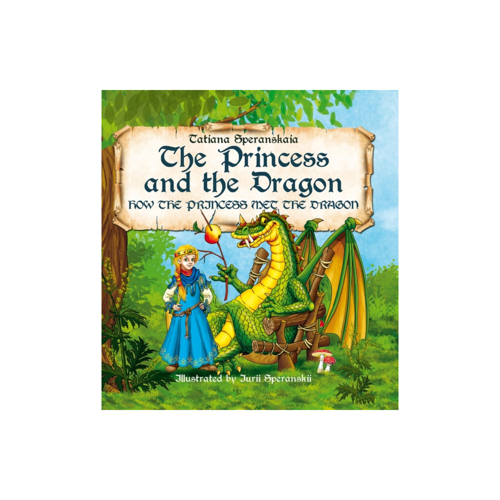 Produktbild för Princess and the Dragon (inbunden, eng)