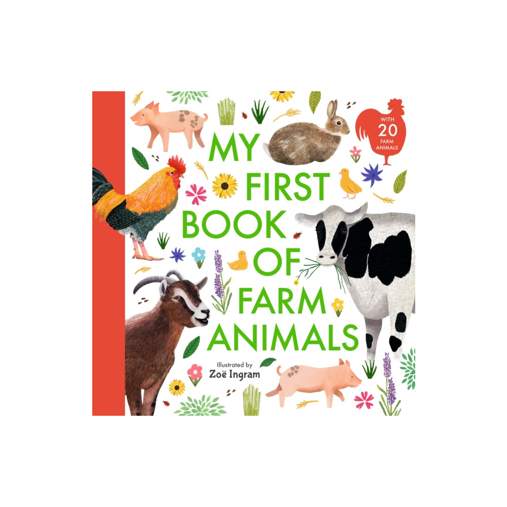 Produktbild för My First Book of Farm Animals (inbunden, eng)