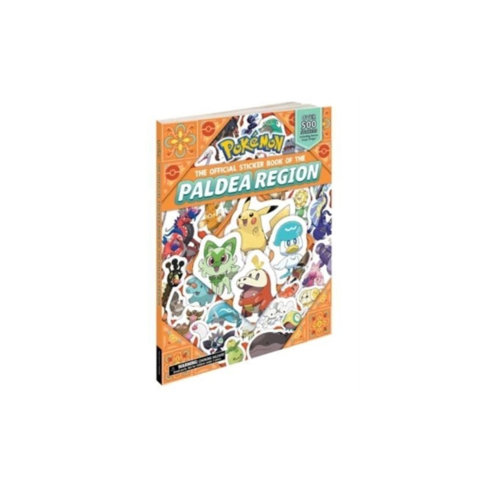 Produktbild för Pokemon The Official Sticker Book Of The Paldea Region (häftad, eng)