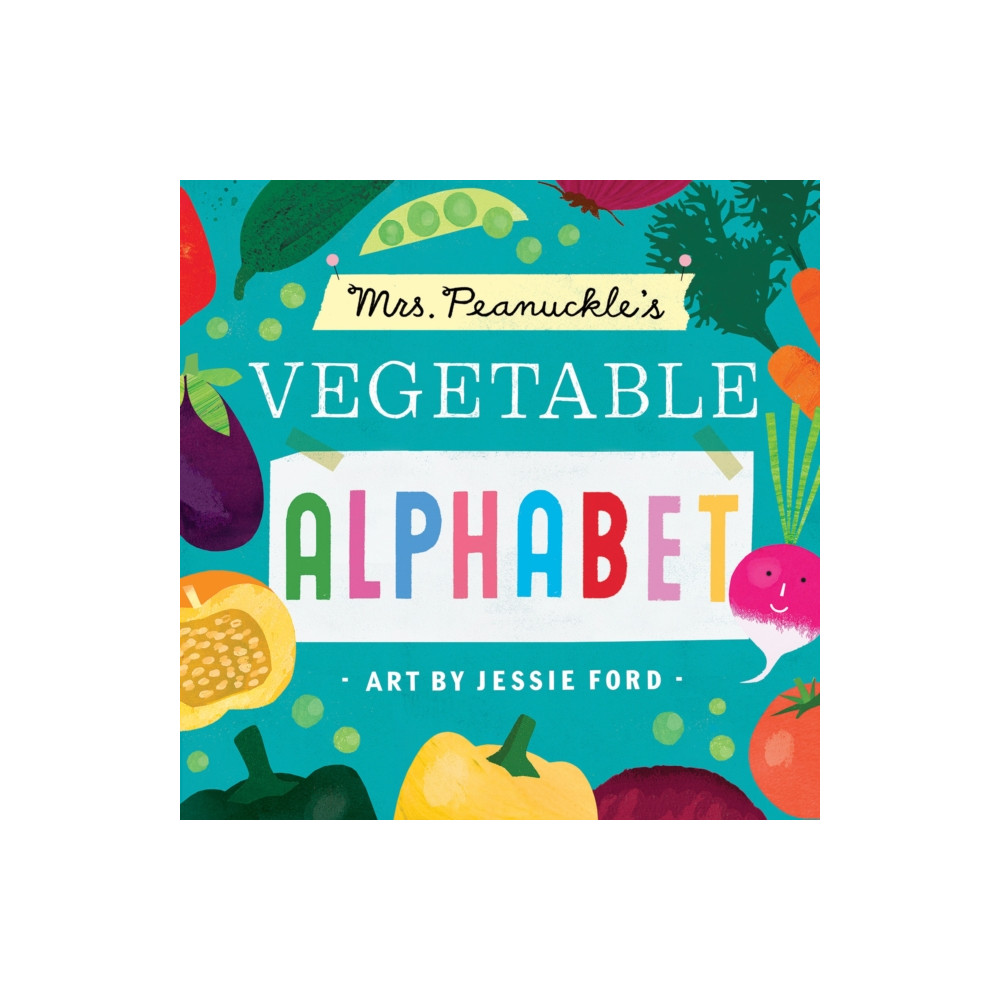 Produktbild för Mrs. Peanuckle's Vegetable Alphabet (bok, board book, eng)