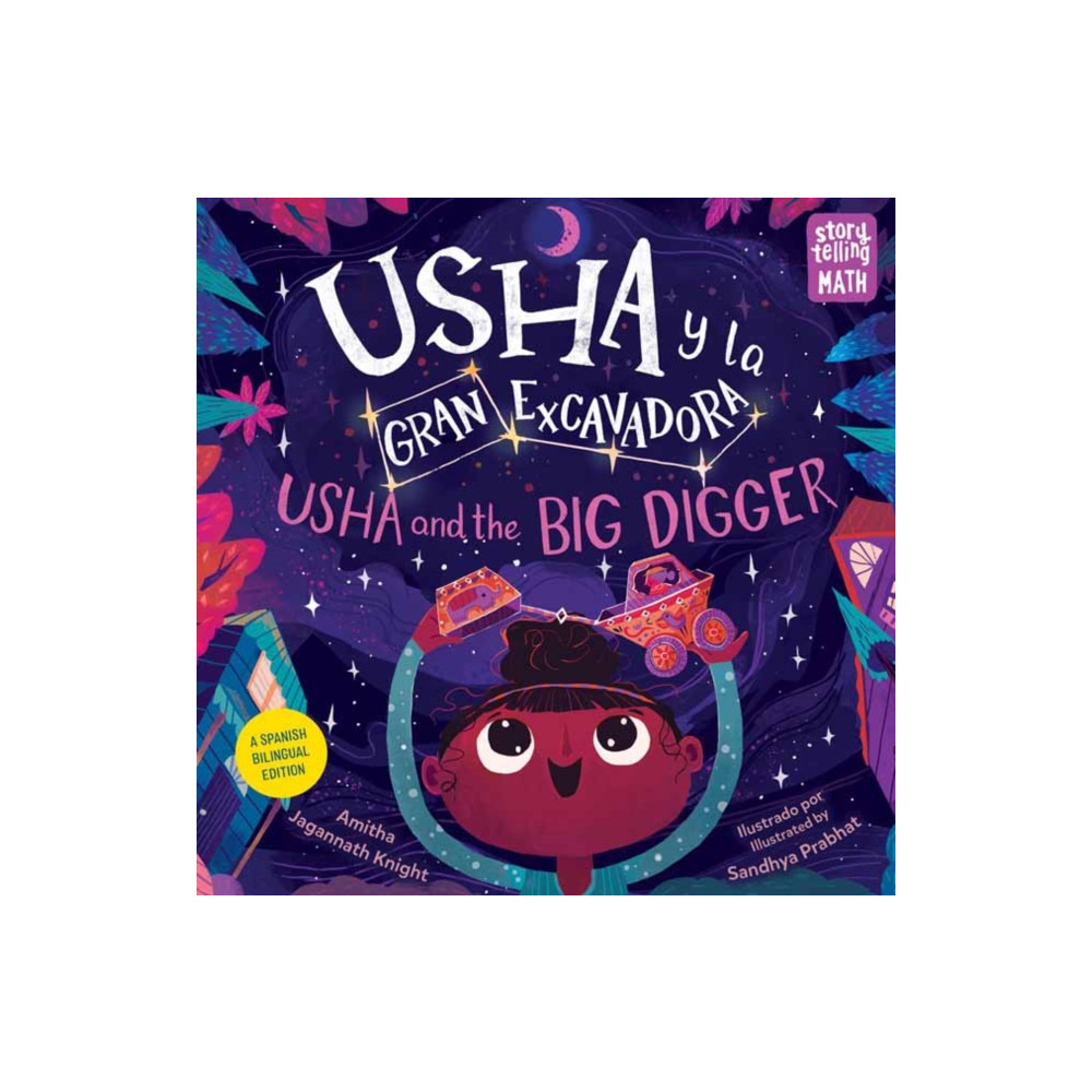 Produktbild för Usha y la gran excavadora / Usha and the Big Digger (inbunden, eng)