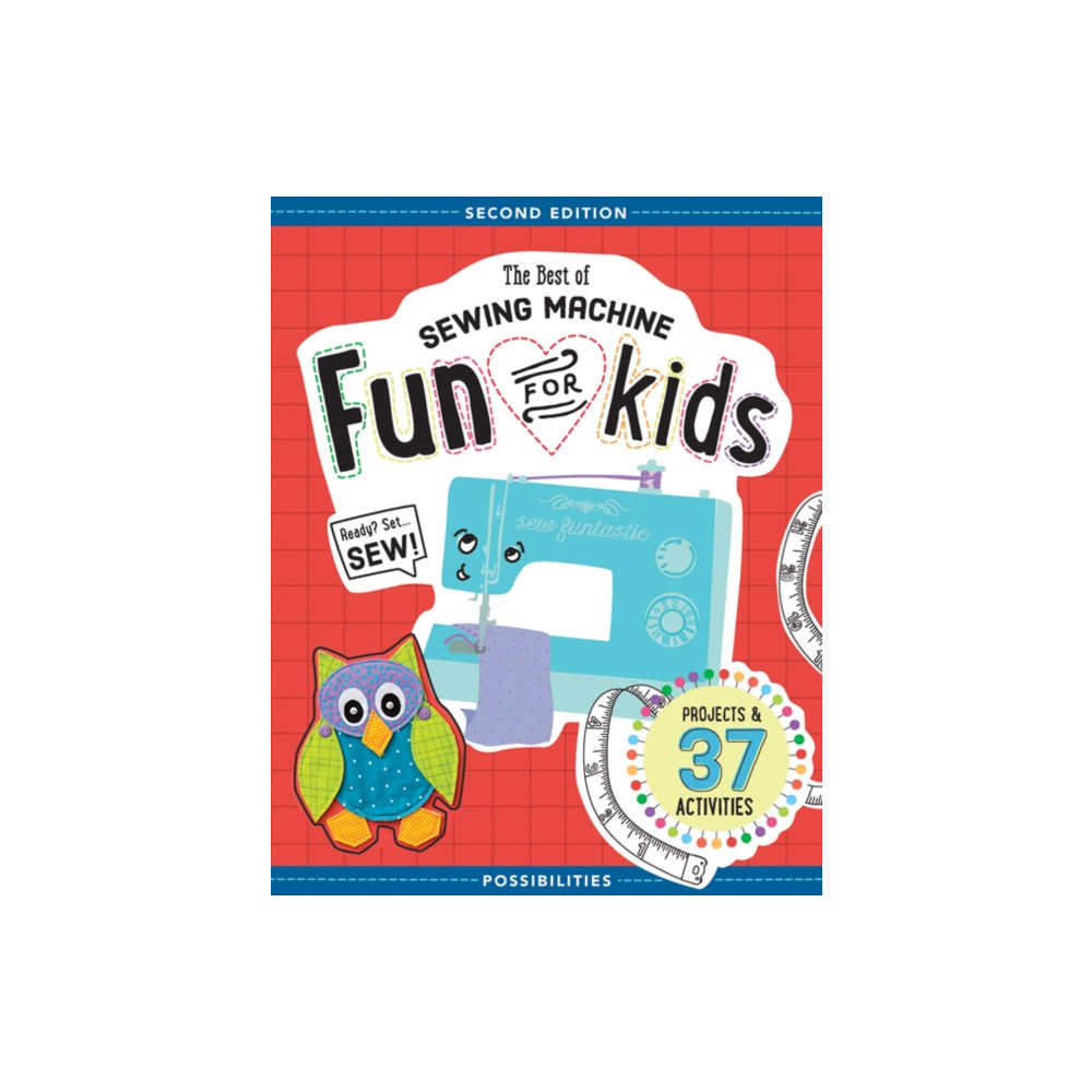 Produktbild för The Best of Sewing Machine Fun for Kids (häftad, eng)