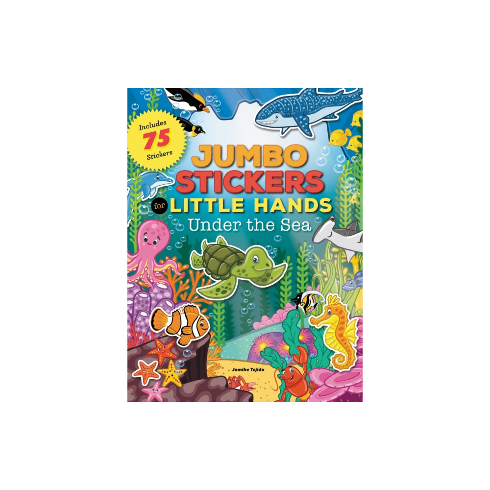 Produktbild för Jumbo Stickers for Little Hands: Under the Sea (häftad, eng)