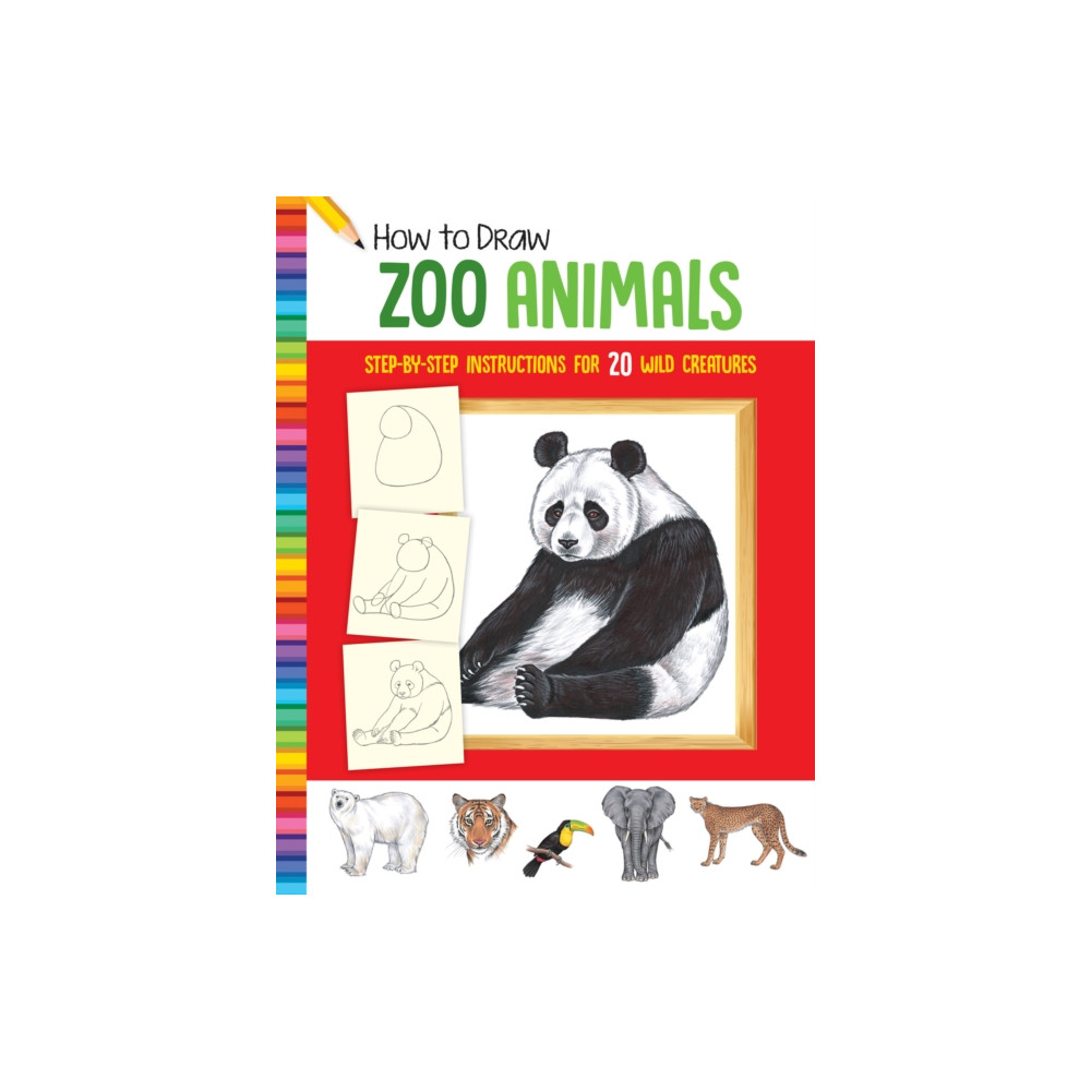 Produktbild för How to Draw Zoo Animals (häftad, eng)