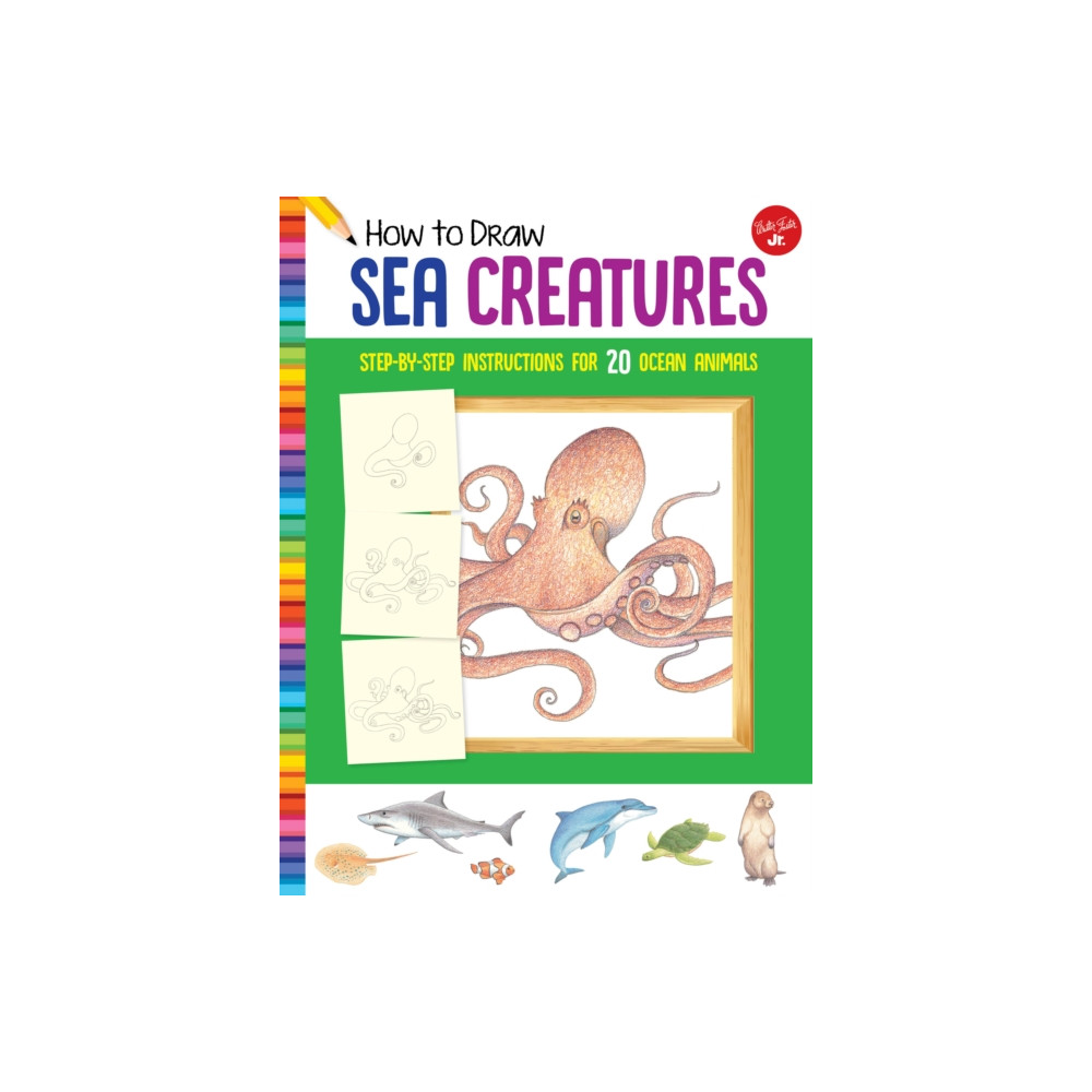 Produktbild för How to Draw Sea Creatures (häftad, eng)