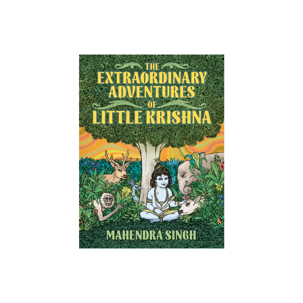 Produktbild för The Extraordinary Adventures of Little Krishna (inbunden, eng)