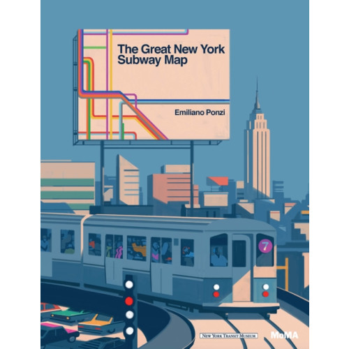 Museum of Modern Art The Great New York Subway Map (inbunden, eng)