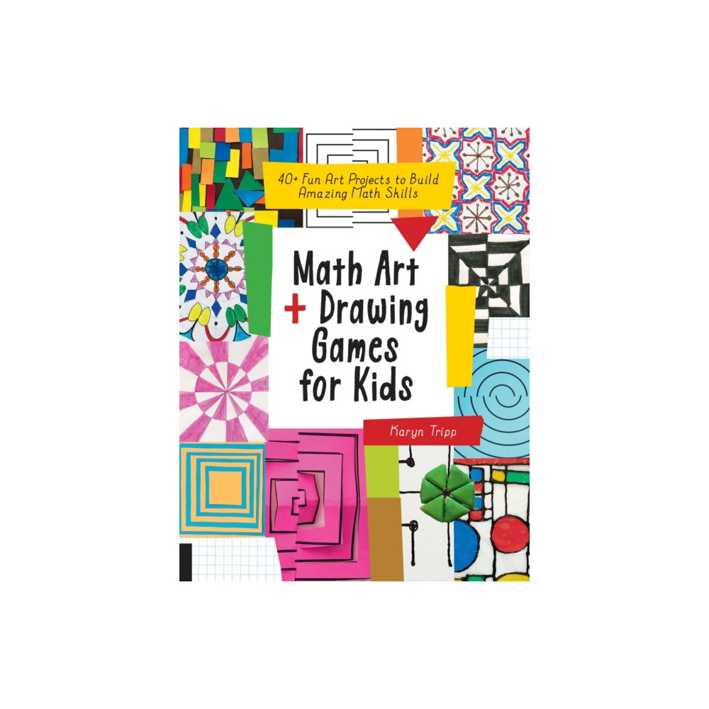 Produktbild för Math Art and Drawing Games for Kids (häftad, eng)