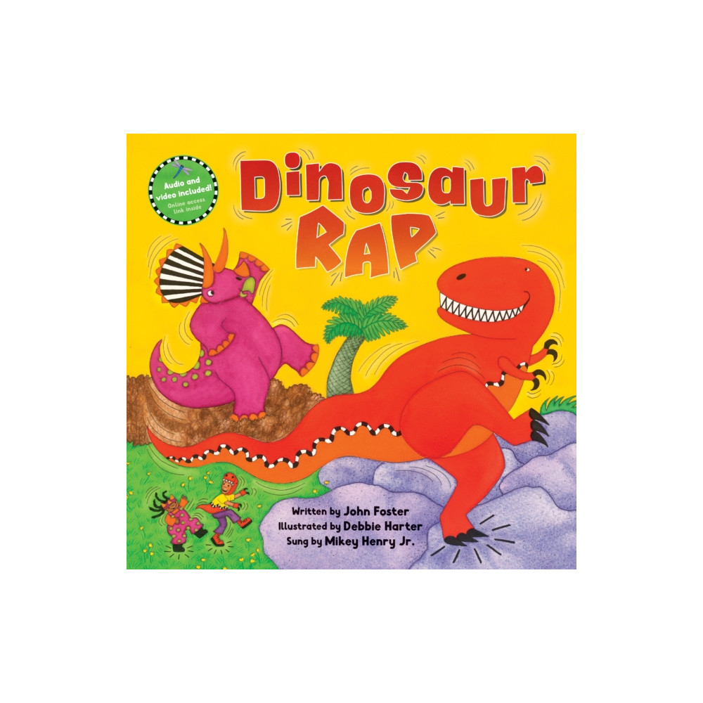 Produktbild för Dinosaur Rap (häftad, eng)